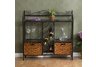 Celtic Baker's Rack with Wine Storage