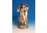 Garden Angel On Stone Ball Finial