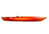Freedom 100 Fade Red Yellow Sit in Kayak