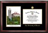 University of Kansas Gold embossed frame with limited edition lithograph