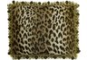 Leopard Print Needlepoint Pillow