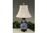 BLUE MUM PORCELAIN TABLE LAMP