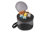 charcoal grill, cooler tote