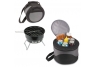 charcoal grill, cooler tote