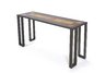 Tiled Slate and Steel Console Table