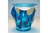 Lotus Glass Room Diffuser - Electric Blue