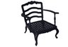 cast aluminum, cast aluminum furniture, dining chair, arm chair, dining arm chair, side chair, chair