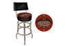 Brown University Padded Bar Stool with Back