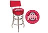 The Ohio State University Padded Bar Stool with Back