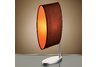 Brown Oval Table Lamp