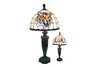 Louisiana State University Tigers White Tiffany Desk Lamp