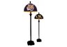 Louisiana State University Tigers Purple Tiffany Floor Lamp
