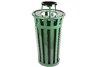 Oakley Trash Can with Ash Urn