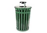 Oakley Trash Can with Ash Urn