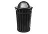 Oakley Trash Can with Dome Lid