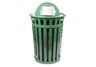Oakley Trash Can with Dome Lid