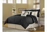 Melissa Black Bedding Set