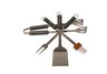Cheverolet 4 Piece BBQ Grilling Utensil Set