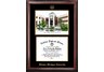 Western Michigan University Gold embossed frame with limited edition lithograph
