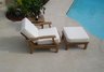Miami Deep Seat Chair with Ottaman