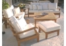 deep seating teak furniture