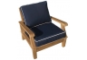 teak deep seating chair