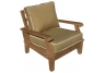 teak deep seating chair
