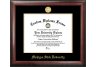 Michigan State Spartans Gold Embossed Diploma Frame - Spartan Statue