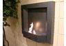 Milan Plasma Style SunJel Wall Art Fireplace in Pewter Grey