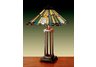 Mission Design Tiffany Table lamp w/Bronze finish