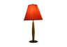 Mushroom Table lamp in Red