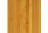 Medium brown bamboo slat floor tiles