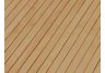 Caramel bamboo roll-up chairmat 3x4