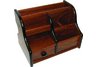 Six compartment desk organizer