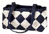 Maggie Bags Navy/White Small Seatbelt Tote