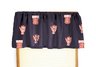 North Carolina State Curtain Valance