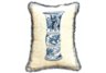 needlepoint oriental pillow