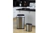 Nine Stars CB-DZT-50-9/8-1C 13.2 Gallon Combo Shaped Trash Can with Infrared Motion Sensor