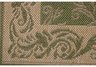 Olive Scroll Rug Detail