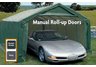One Car Garage 12x20x8 House Style