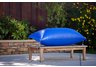 Patio Ottoman or Coffee Table Cover including "Duck Dome" feature
