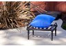 Patio Ottoman or Side Table Cover including "Duck Dome" feature