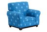 Blue Club Chair