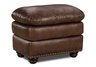 leather ottomans