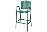steel chairs, perforated chairs, tall chairs, cafe chairs