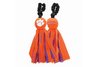 Pompom Plush Dog Toy- Clemson University