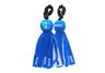 Pompom Plush Dog Toy- Duke University