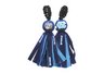 Pompom Plush Dog Toy- University of North Carolina