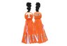 Pompom Plush Dog Toy- University of Tennessee