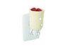 Plug-in Fragrance Warmer- Cream Embossed